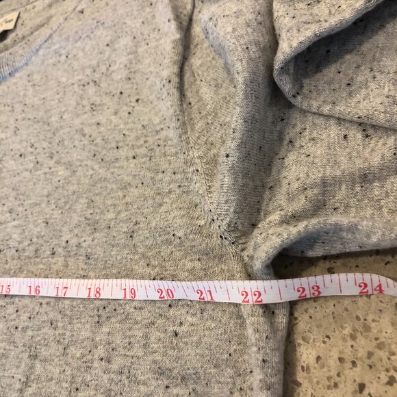 Knit for J. Crew Hanley Sweater Size Mens XL Silk Cotton Blend Light Grey - Picture 15 of 16